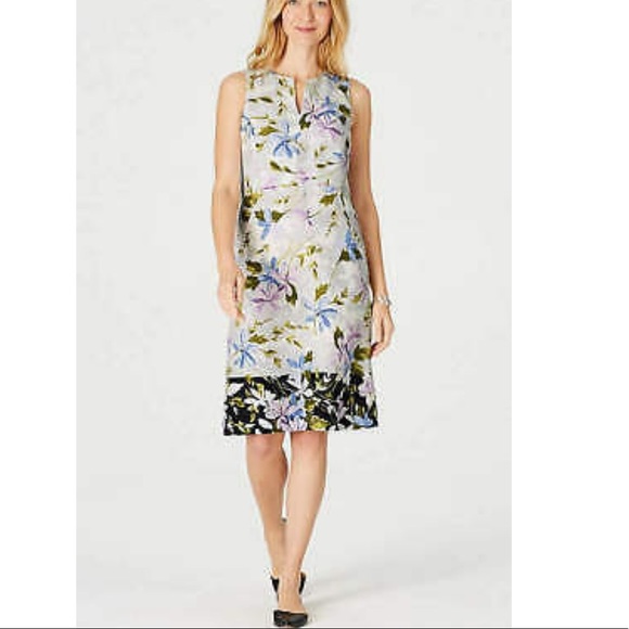 J. Jill Dresses & Skirts - J. JILL LINEN SHEATH DRESS